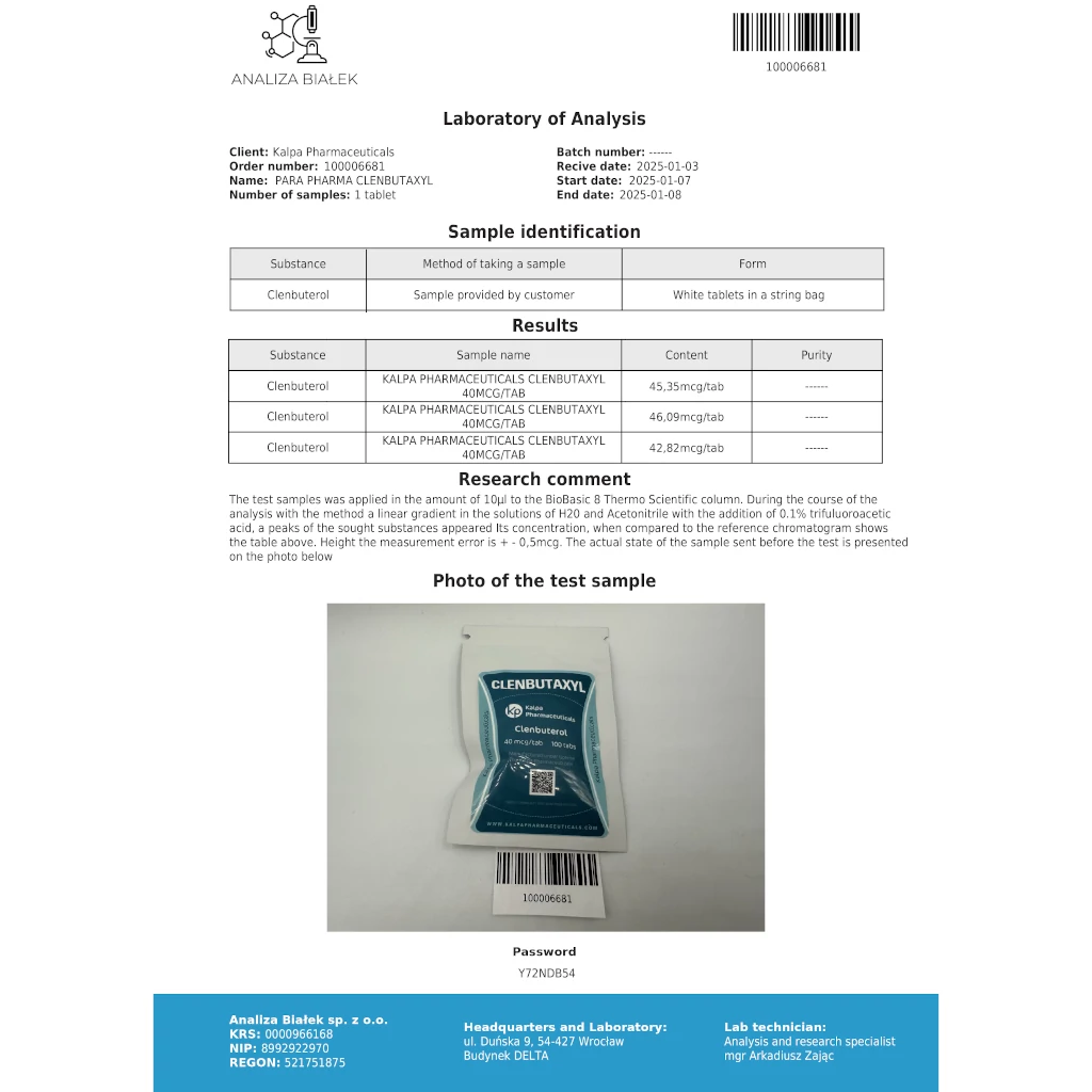 Clenbutaxyl 40 mcg Clenbutaxyl 40 mcg