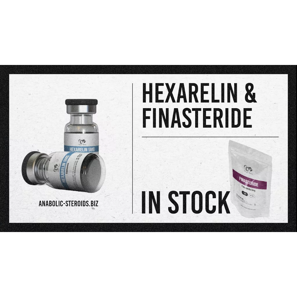News from Anabolic-Steroids.biz Image New Releases: Finasteride 5 mg & Hexarelin Peptide Now in Stock