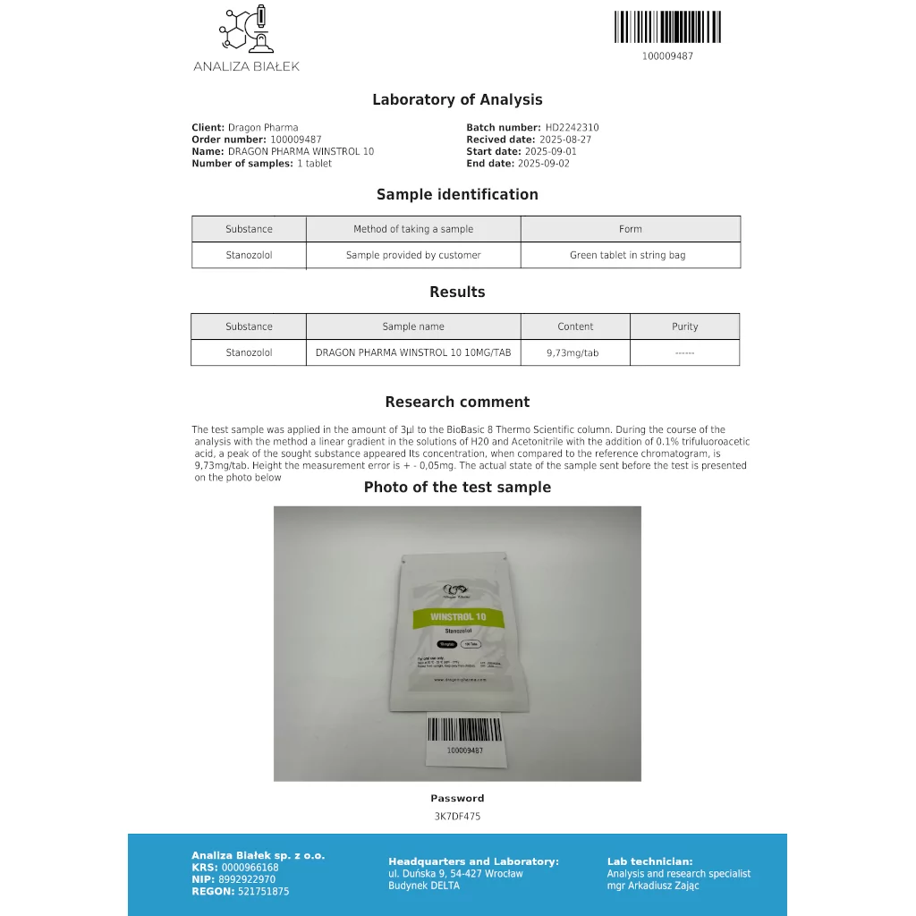 Winstrol 10 mg