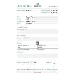 Dragontropin 10 lab test result (2024-10-01)