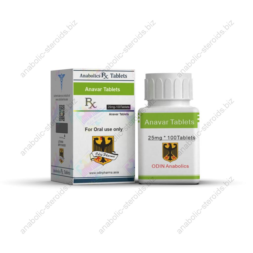 Order Anavar Tablets 25 mg Online