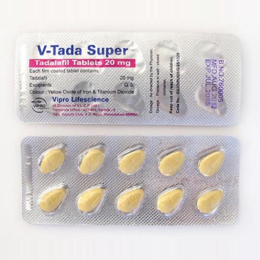 Order Cialis V-Tada Super 20 mg Online