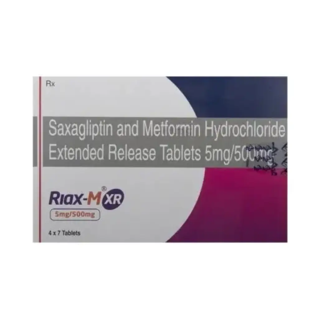 Riax-M XR 5/ 500 mg Riax-M XR 5/ 500 mg