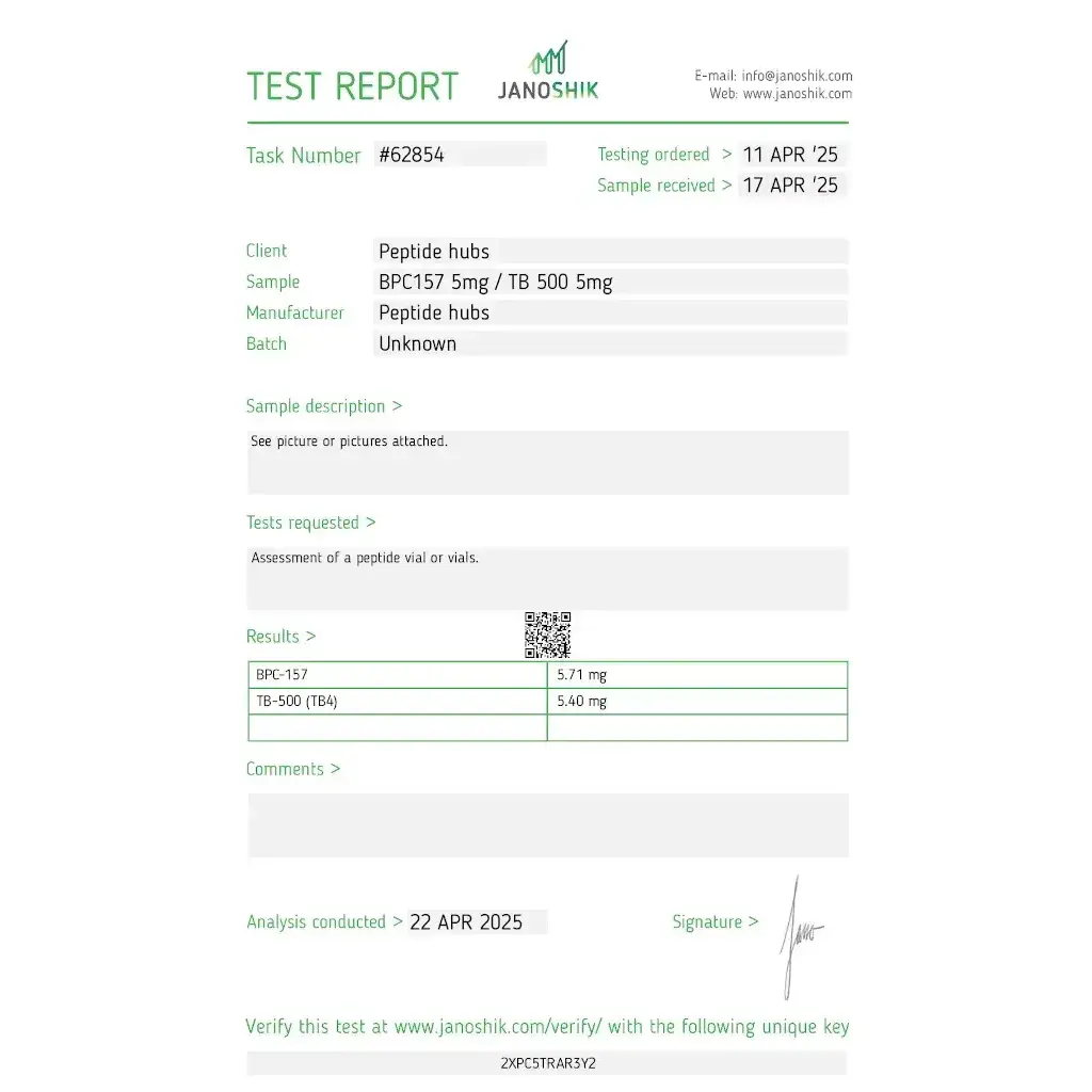 TB 500/BPC 157 10 mg